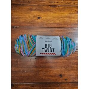 Big Twist Value Yarn Candy Bowl 100 Percent Acrylic Craft Knitting Crochet